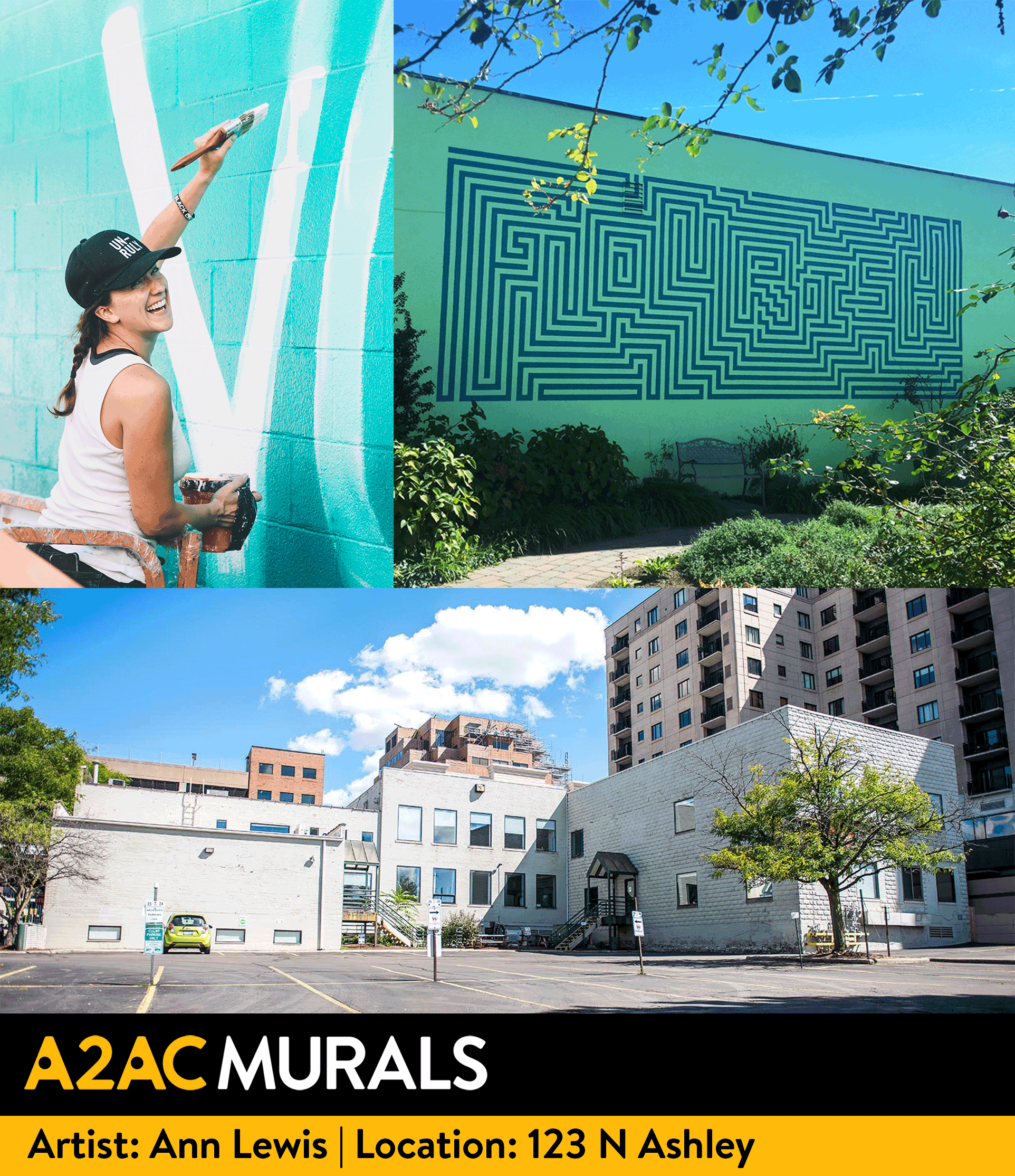 Ann Lewis | A2AC Murals | The Ann Arbor Art Center