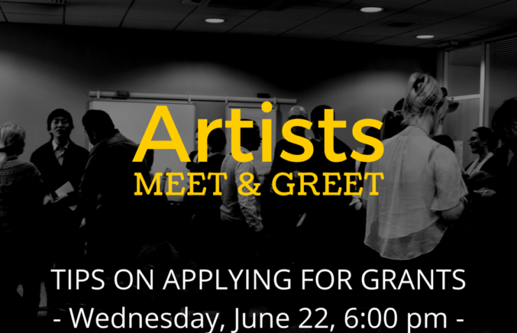 Artists Meet & Greet – Tips on Applying for Grants