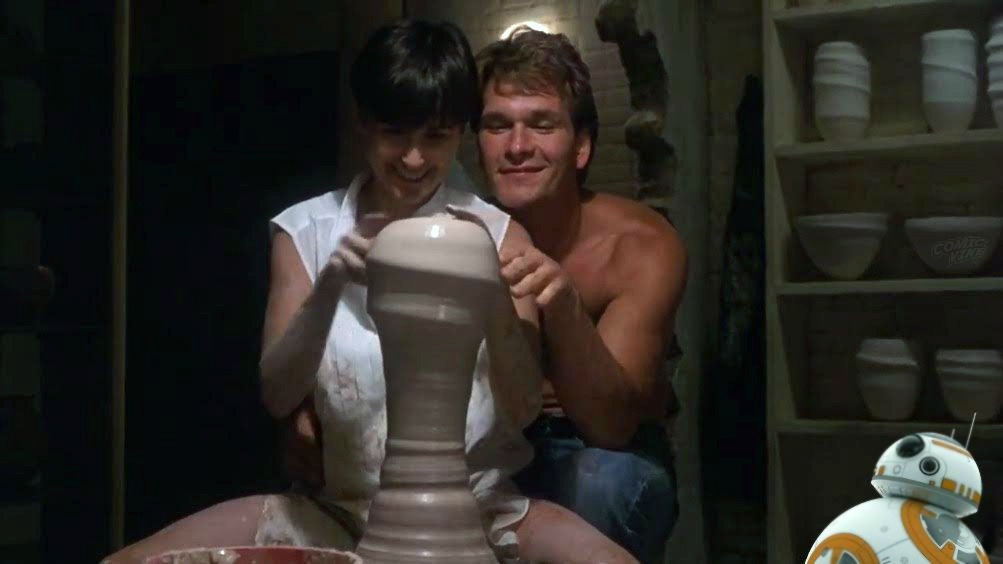 patrick swayze ghost clay scene