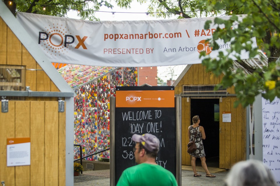 10-day art festival called POP-X underway in Ann Arbor | MLive | September 23, 2016