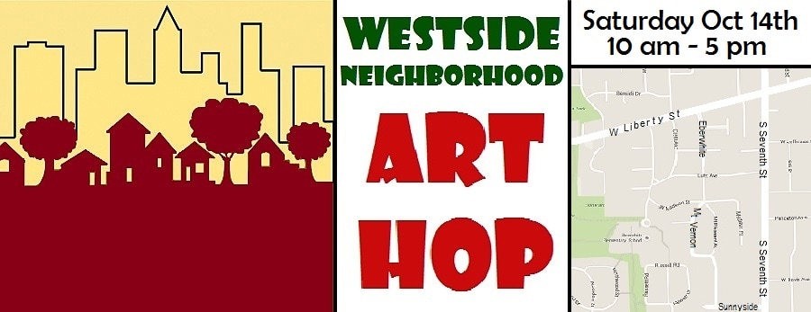 ANN ARBOR WESTSIDE ART HOP: October 14th, 2017