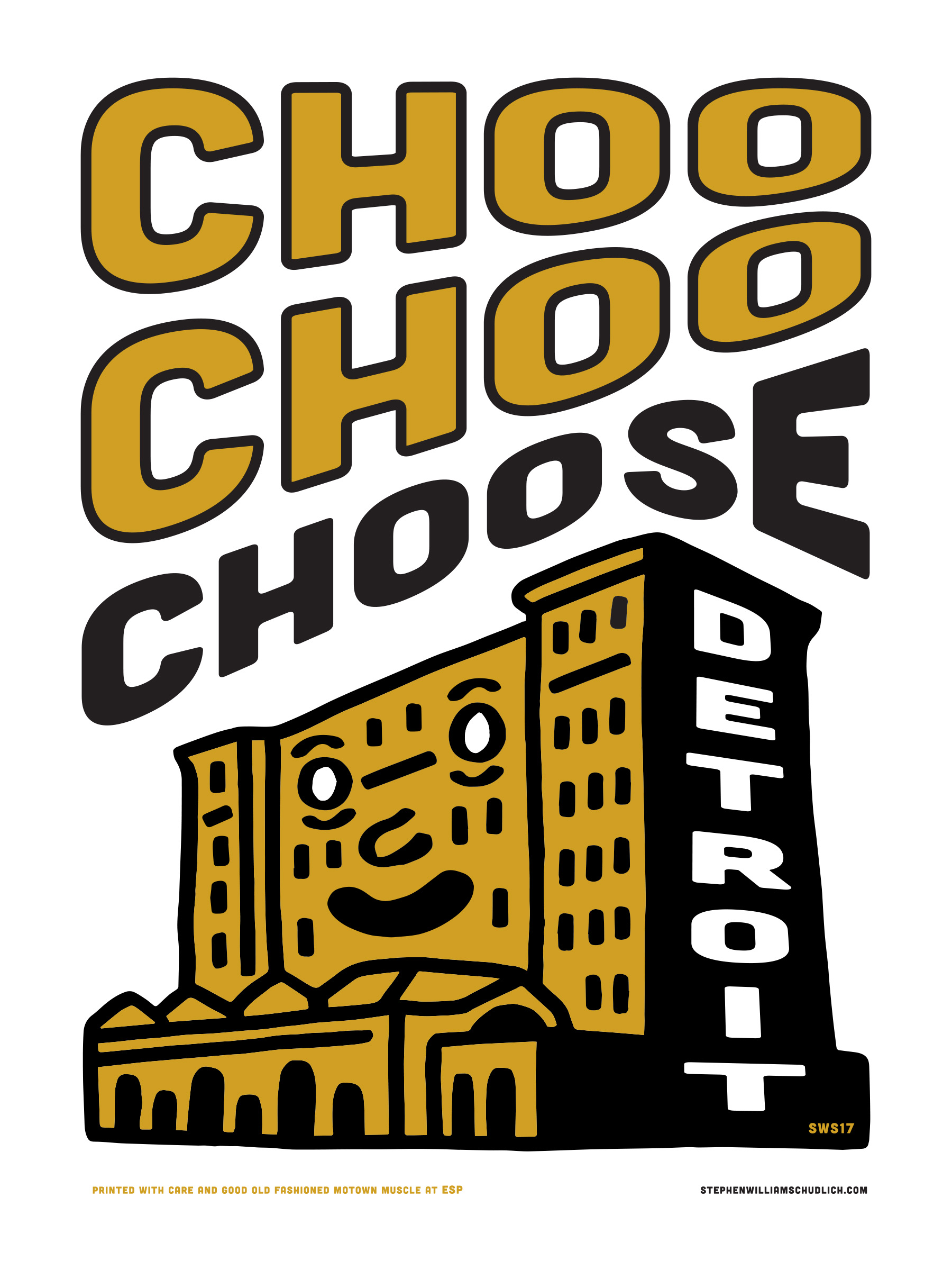 Choo Choo Choose, by Stephen Schudlich <b>SOLD</b>