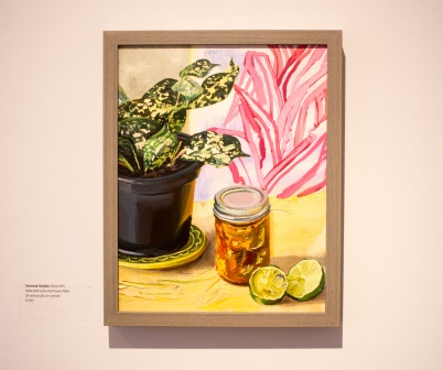Salsa with Lime and House Paint by Vanessa Varjian, $500