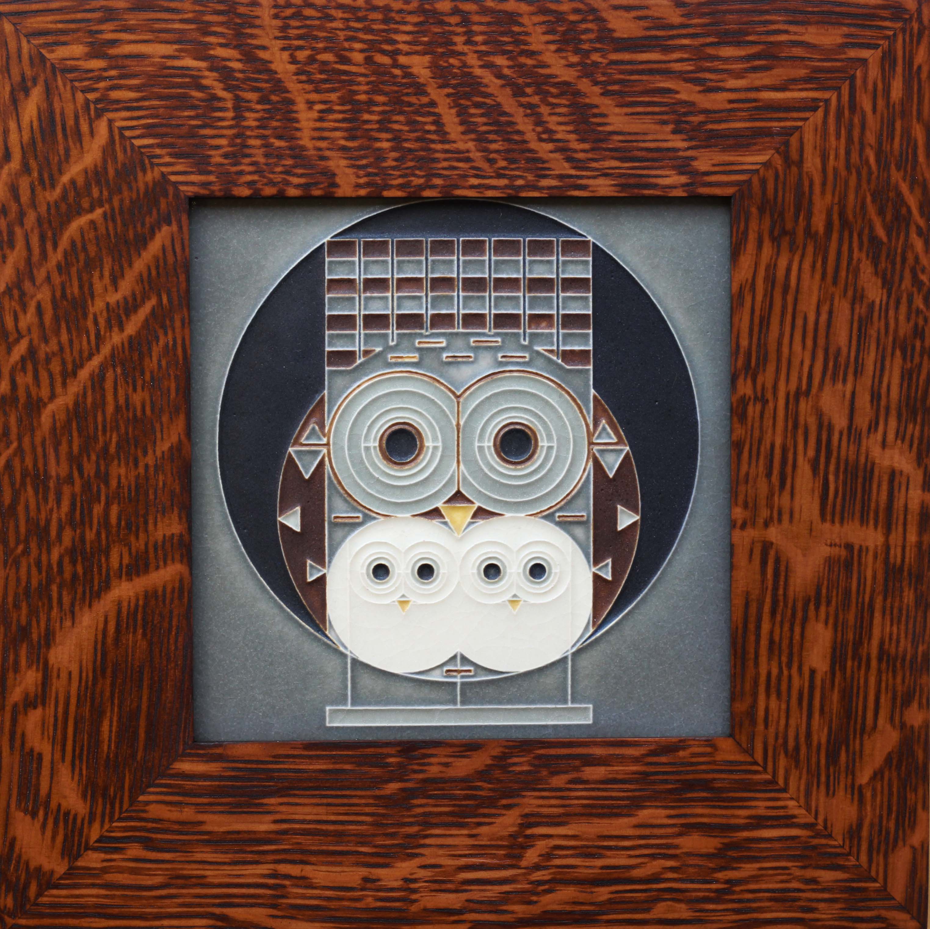 Motawi Tile-Family Owlbum, $138