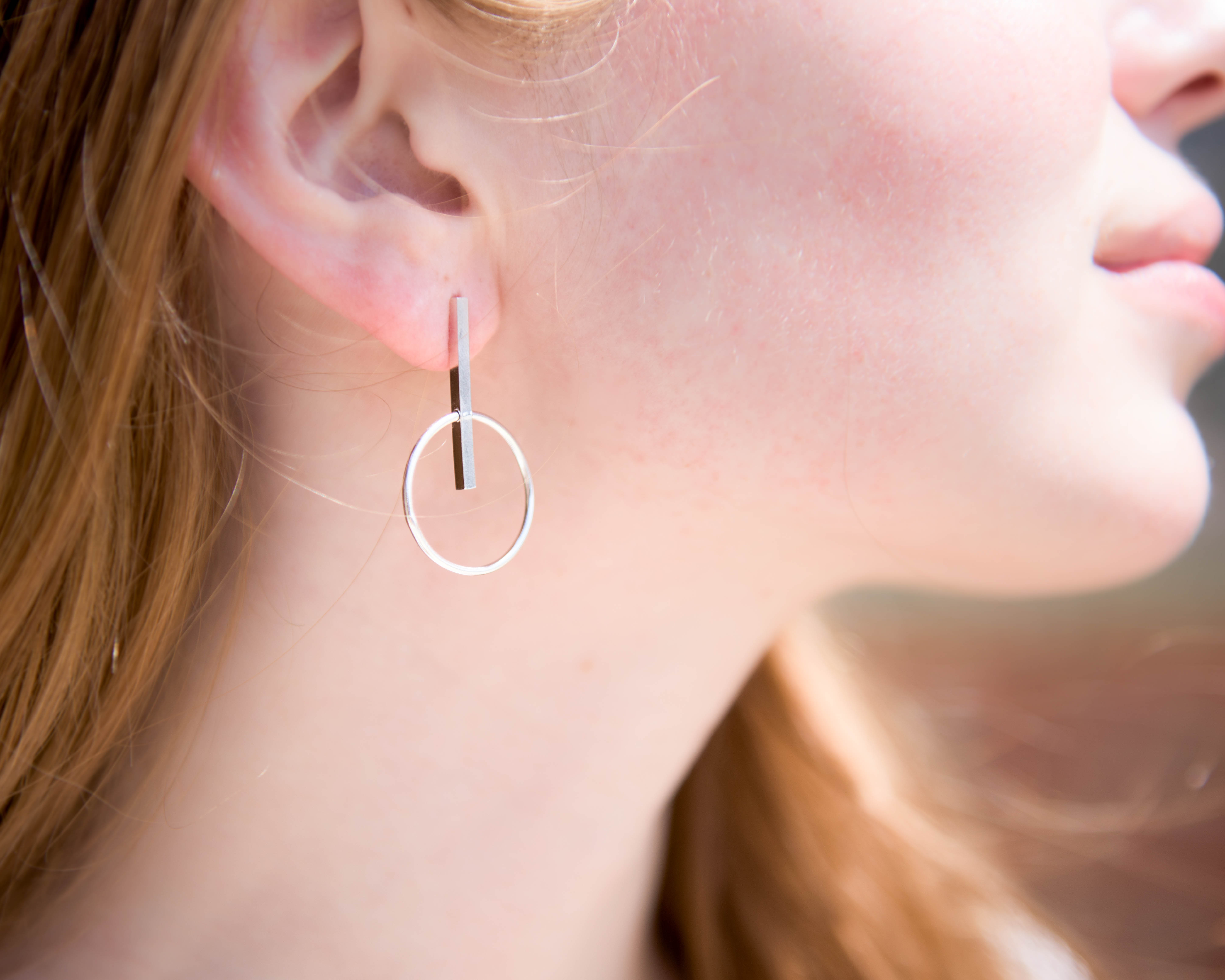 Earrings by Deb Flanagan, $46