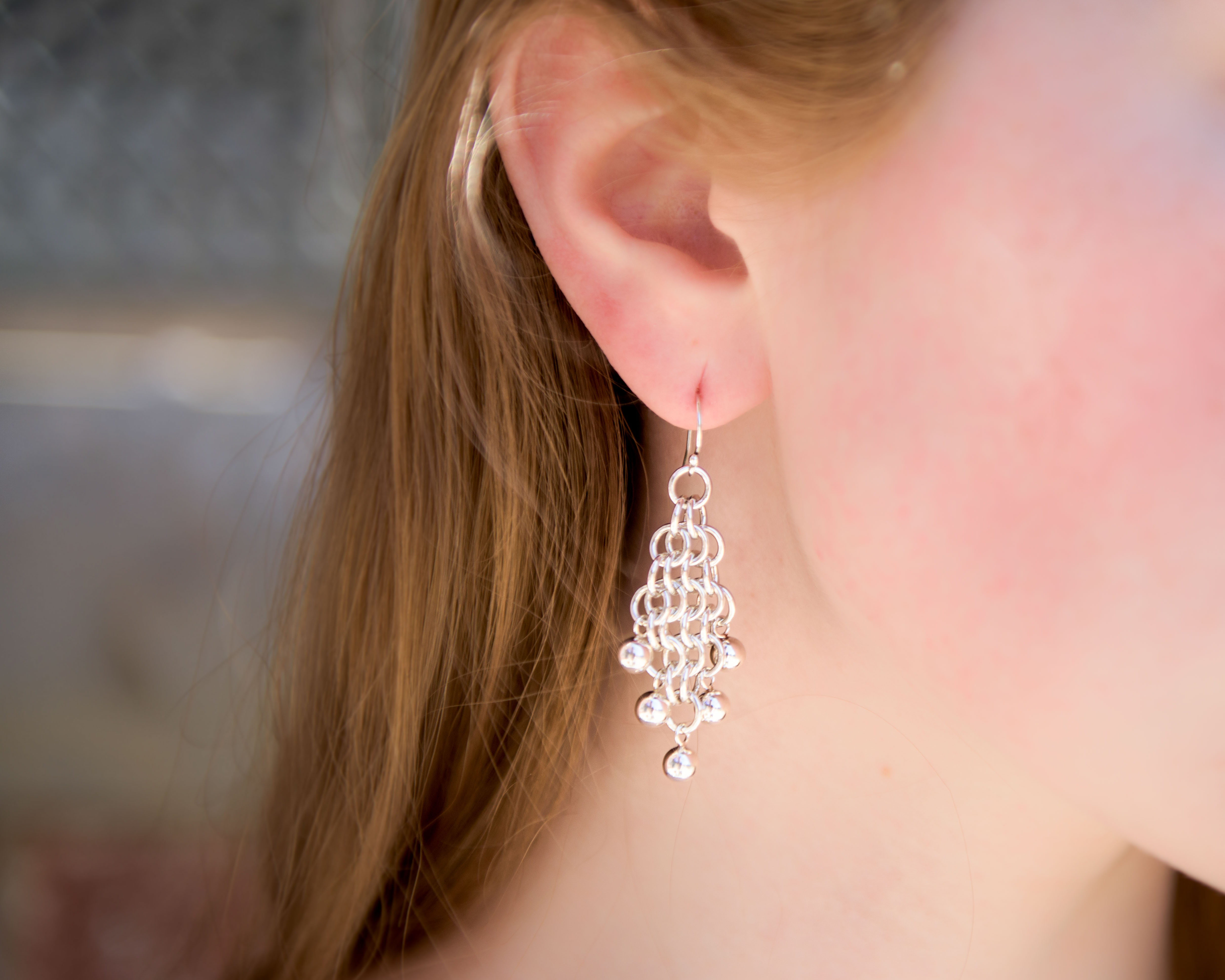 Earrings by Mary Kernahan, $125