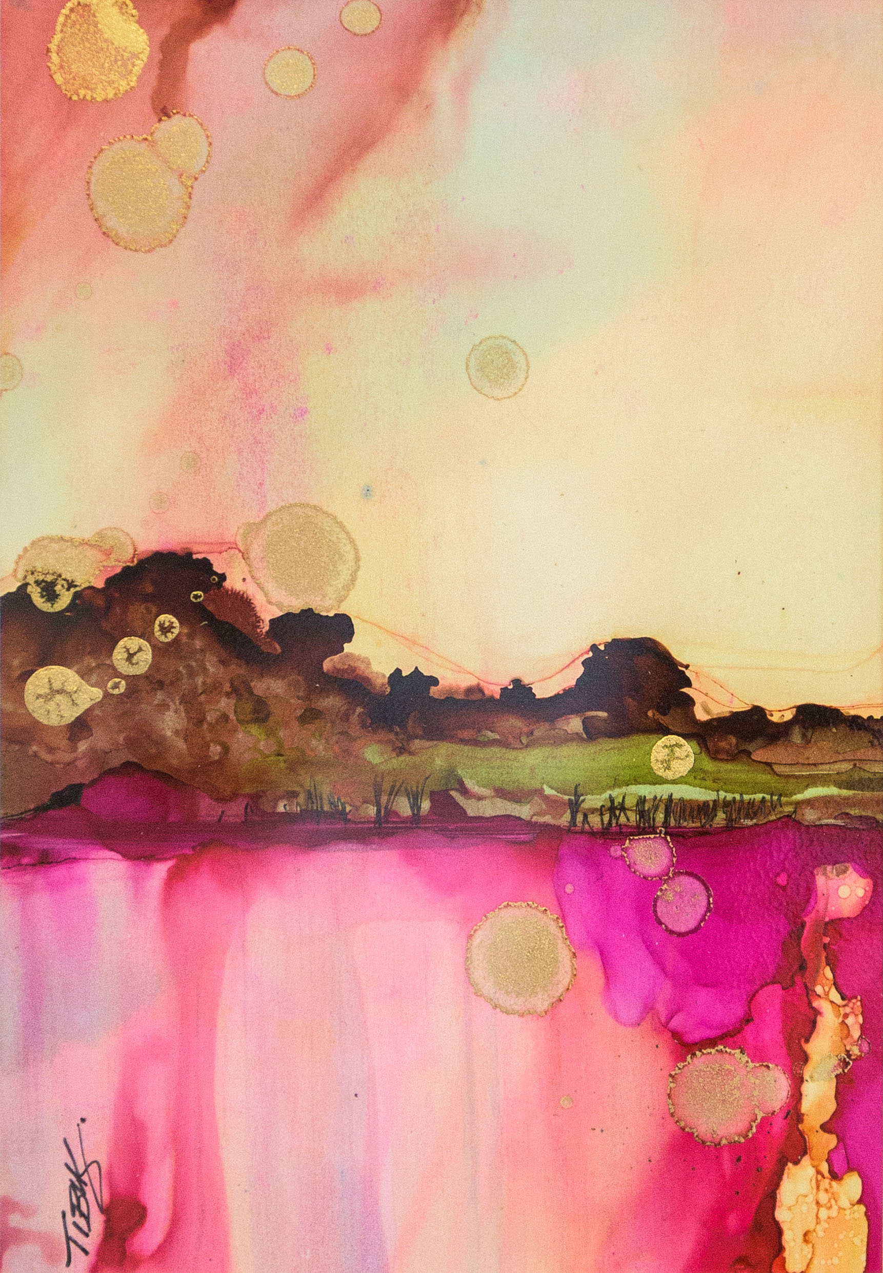 Primrose Farm by Julie Tibus $120