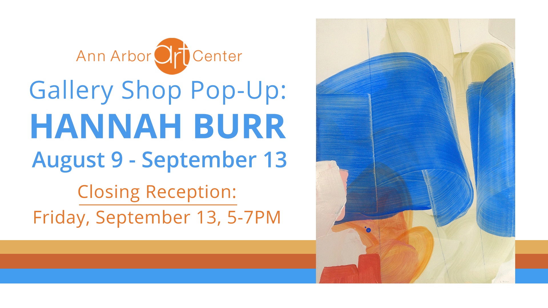 Gallery Shop Pop-Up: Hannah Burr, August 9 - September 13, 2019