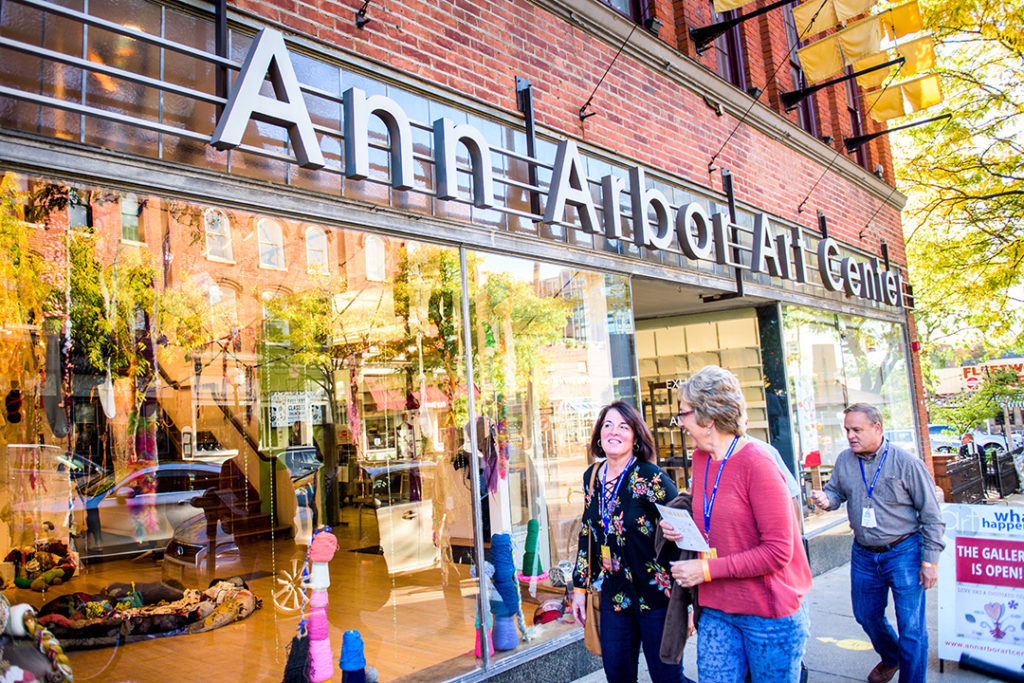 Ann Arbor Art Center Art & Brew Front Building Facade Historical Old West Side Arts District