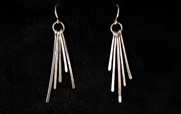 Silver Wire Earrings