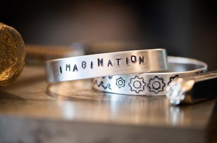 Stamped Metal  Cuff Bracelets | Adults & Ages 12+
