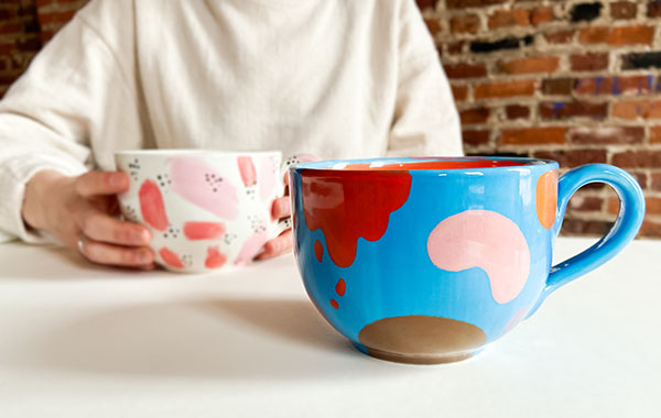 Family Fridays: Painted Soup Mugs