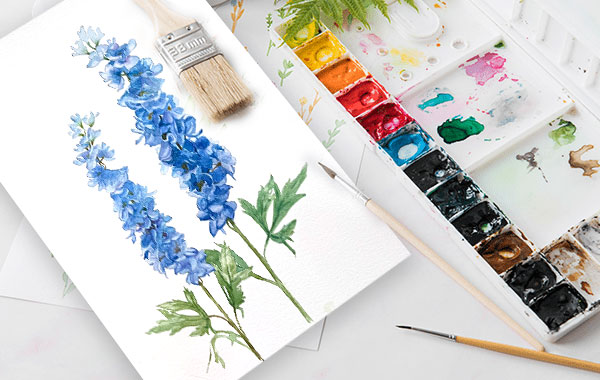 Teen Studio | Intro to Watercolor & Botanical Illustration