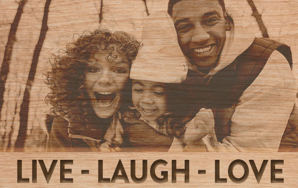Laser Engraved Photo Plaques