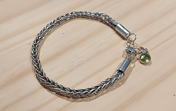 Fine Silver Foxtail Bracelet