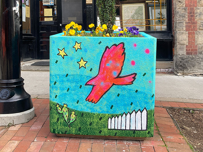 A2AC Planters | Street-Level Public Art in Downtown Ann Arbor