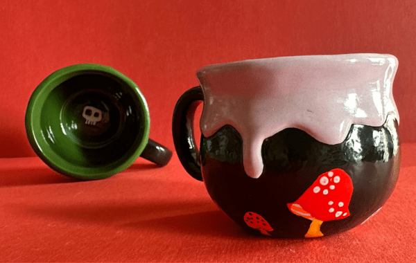 Family Friday: Painted Cauldron Mugs