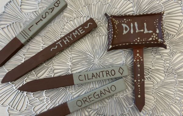 Ceramic Garden Markers