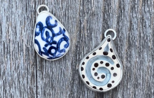 Ceramic Stones & Pendant Setting
