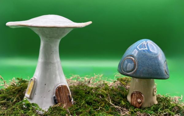 Family Friday: Mushroom Fairy Houses