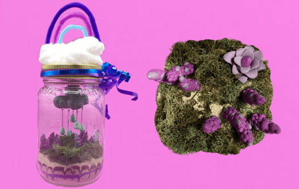 Jar of Art: Springtime Showers