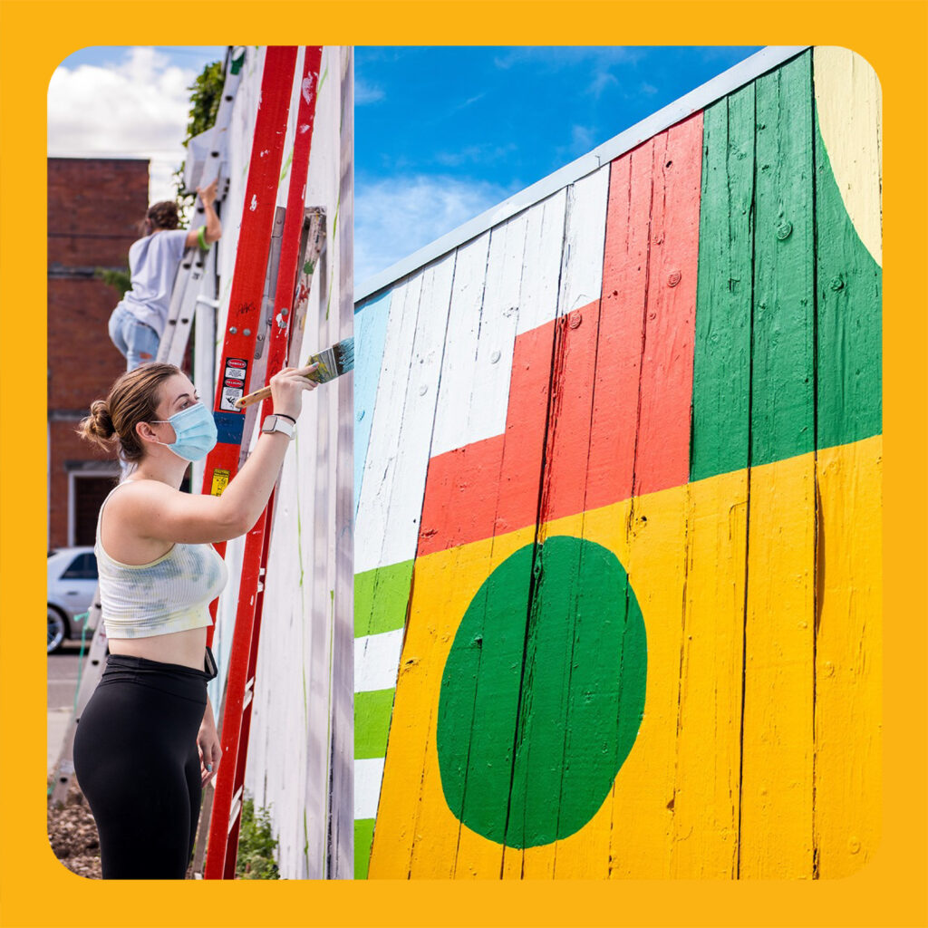 Live in Color A2AC Murals