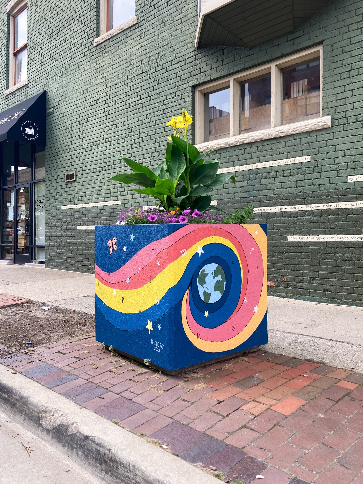 Nicole Ray | A2AC Planters | Ann Arbor Public Art | A2AC