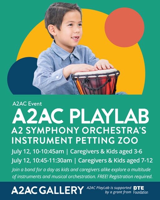A2AC PlayLab: A2 Symphony Orchestra's Instrument Petting Zoo