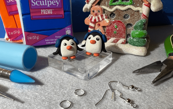 Perfect Penguin Earrings