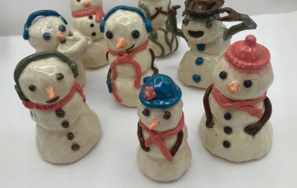 Clay Workshop: Snowpeople