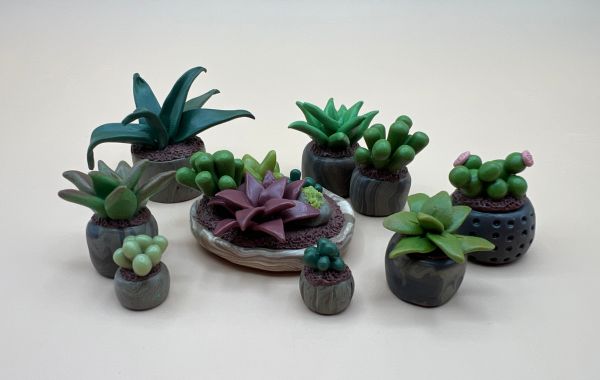 Polymer Clay Plants