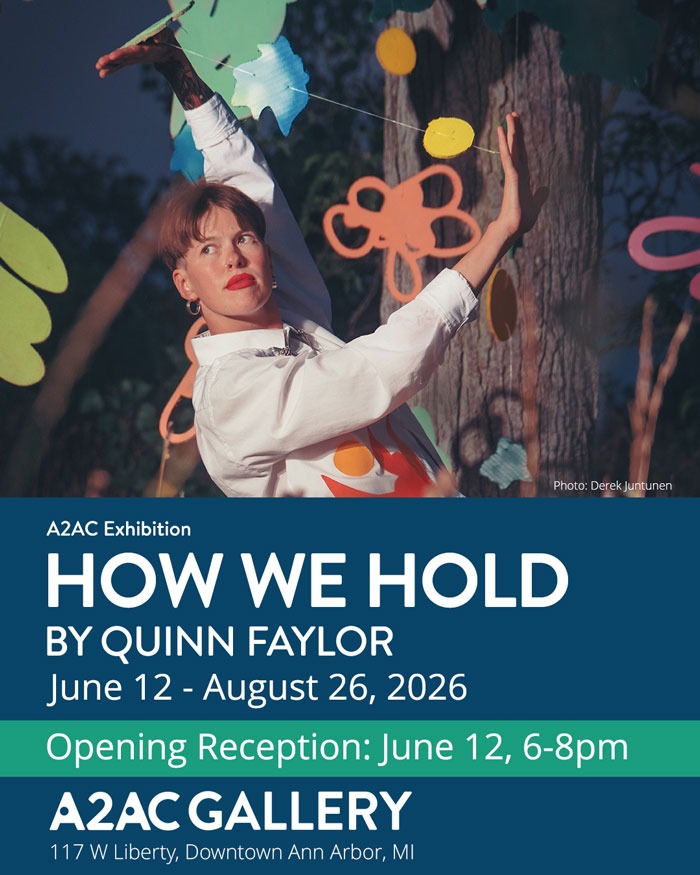 How We Hold by Quinn Faylor, Ann Arbor art exhibition