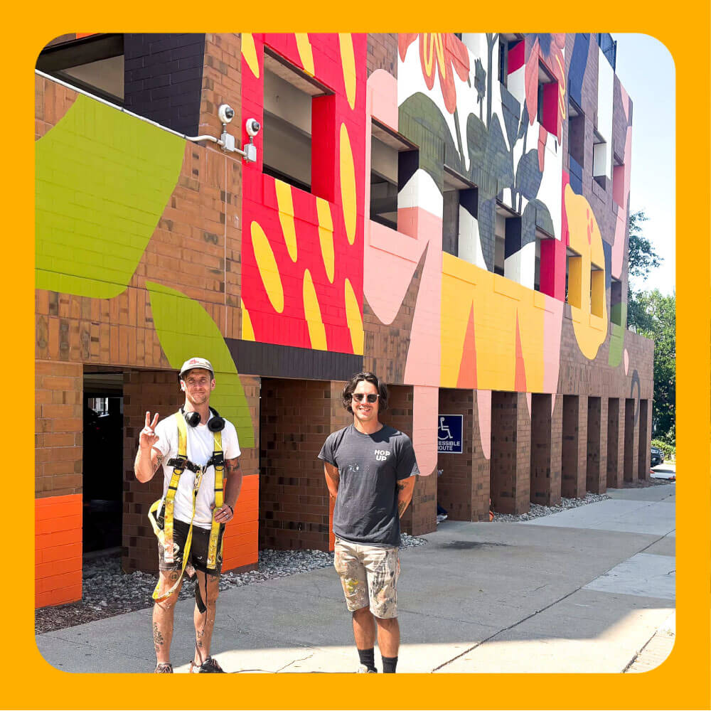 Jesse Kassel Brandon Marshall A2AC Murals