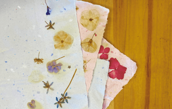 Family Friday: Paper Making