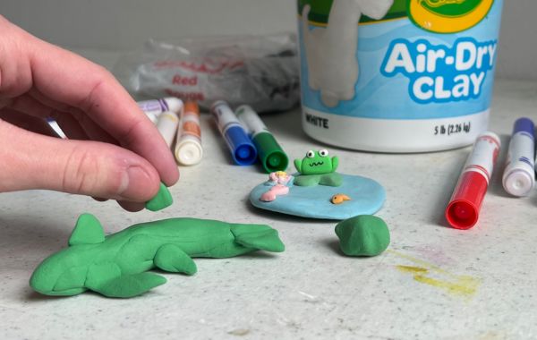 Family Friday: Air Dry Clay Creatures