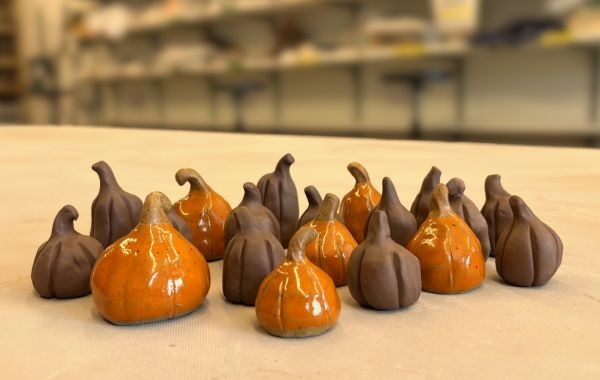 Family Friday: Clay Pumpkin Patch
