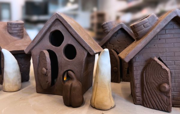 Date Night: Haunted Clay Fairy House