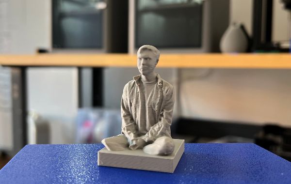 3D Scanned and Printed Busts
