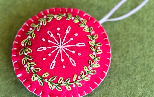 Embroidered Ornaments