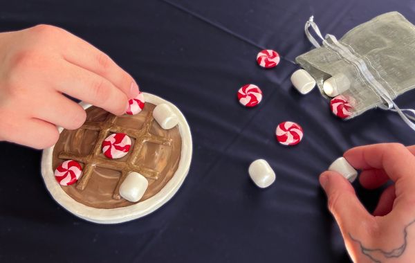 Polymer Clay Tic-Tac-Toe