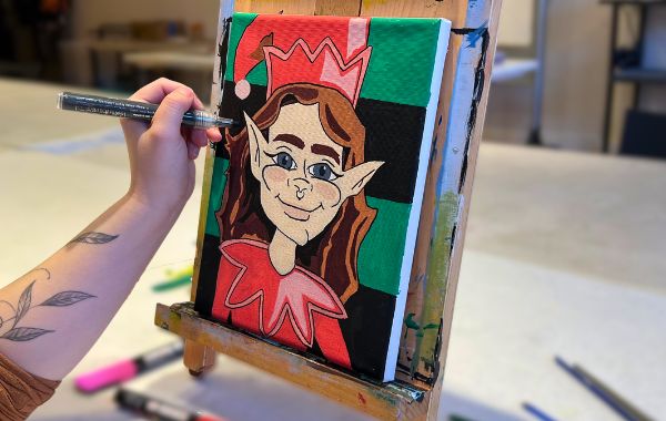 Sip n Paint: Elf Yourself | 21+