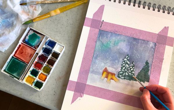 Sip n Paint: Holiday Landscape | 21+